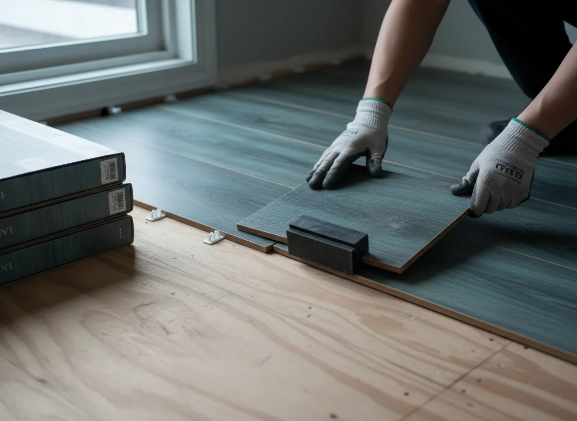 Luxury Vinyl Plank Installation company in Soldier, KS